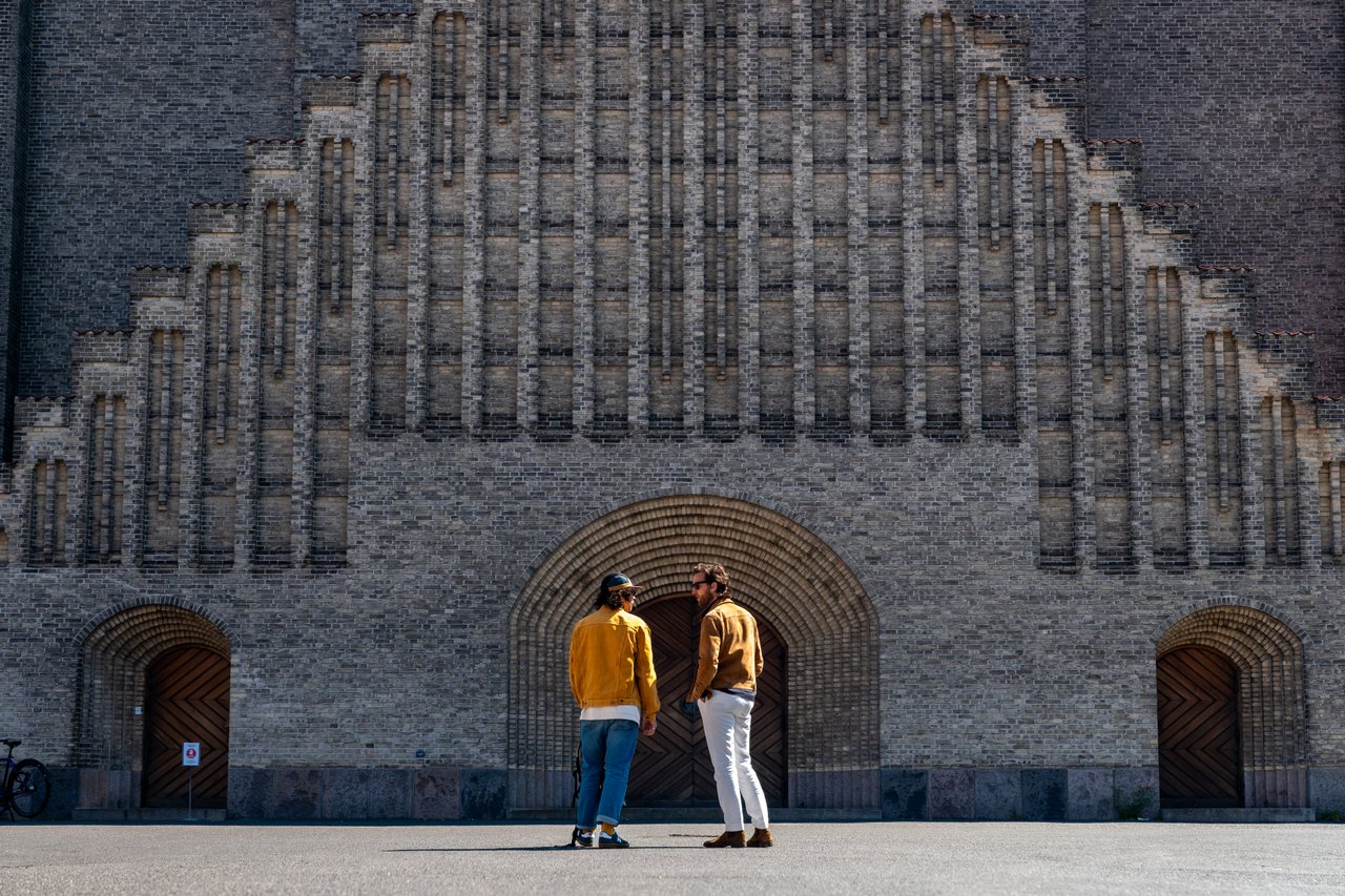 Toeristen in Kopenhagen