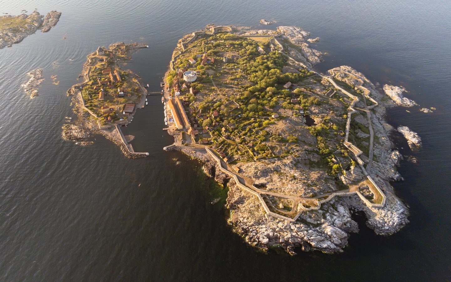 Christiansø, eilandparel in Denemarken van de Ertholmene eilandgroep