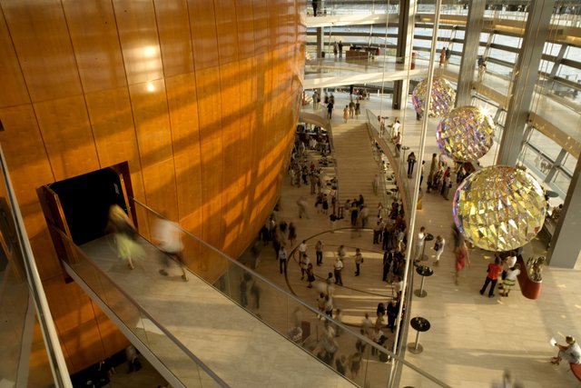 The Royal Danish Opera House in Copenhagen.