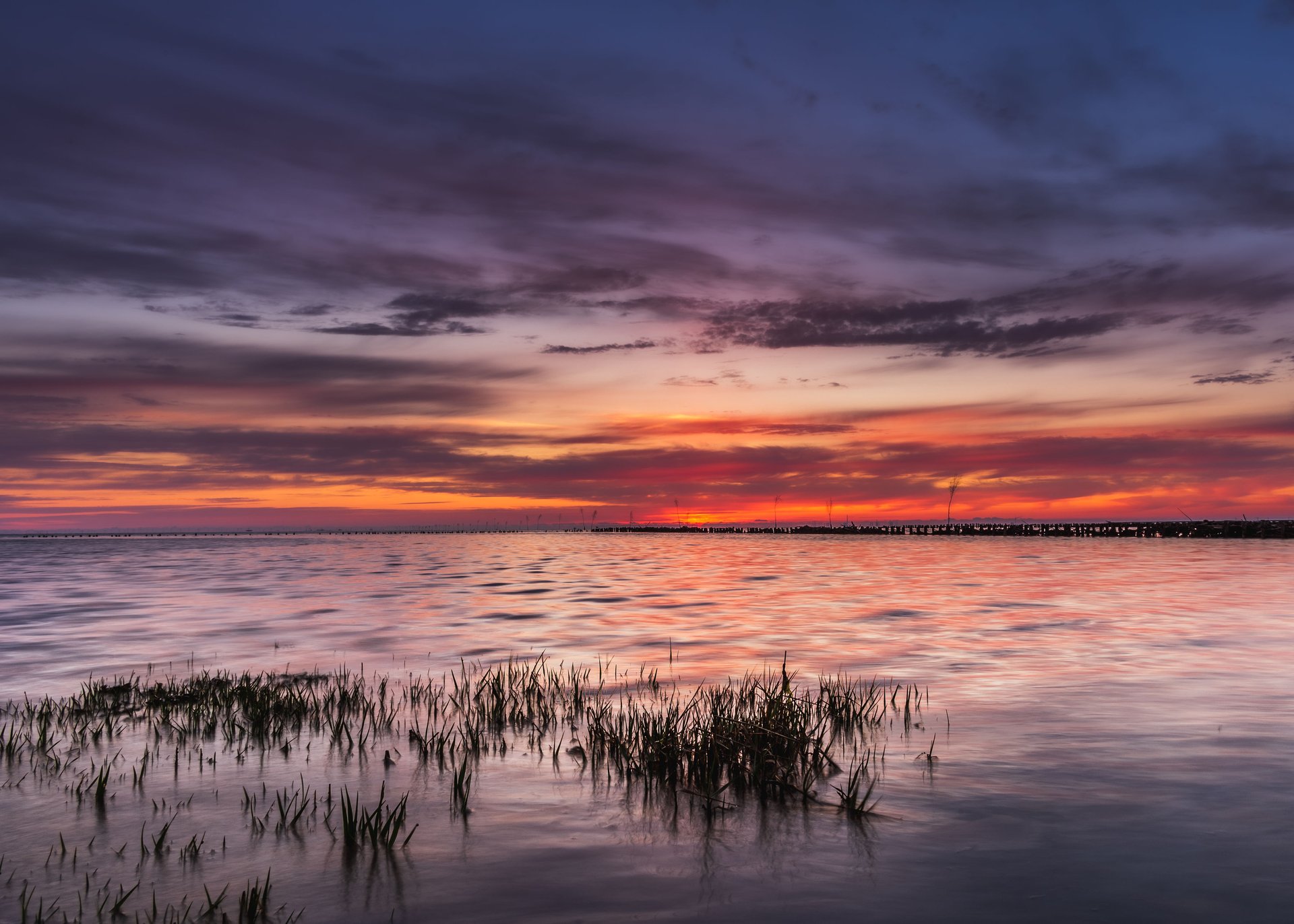 Ein Foto vom Wasser bei Mandø