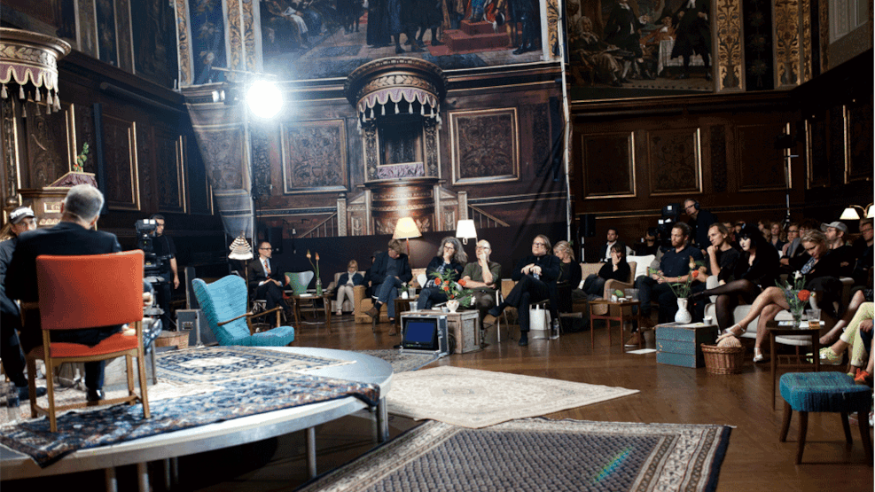 Visitors attending Golden Days in Copenhagen, Denmark