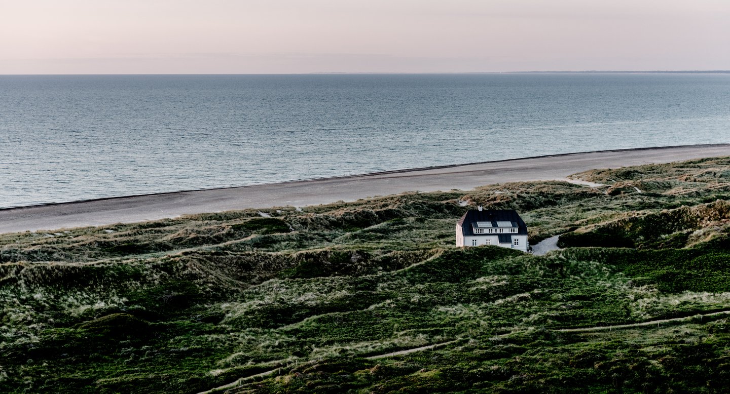 Svinkløv badehotel med utsikt over Vesterhavet