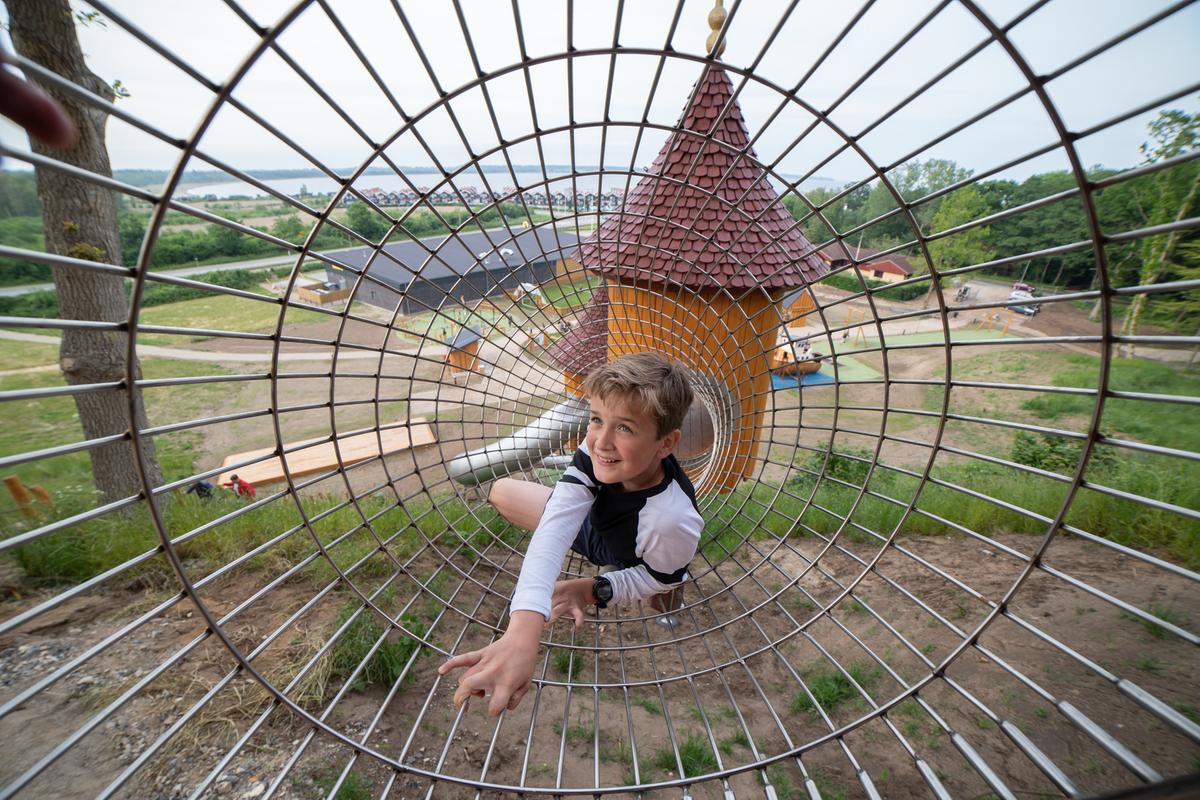 juelsminde naturlegepark i Danmark