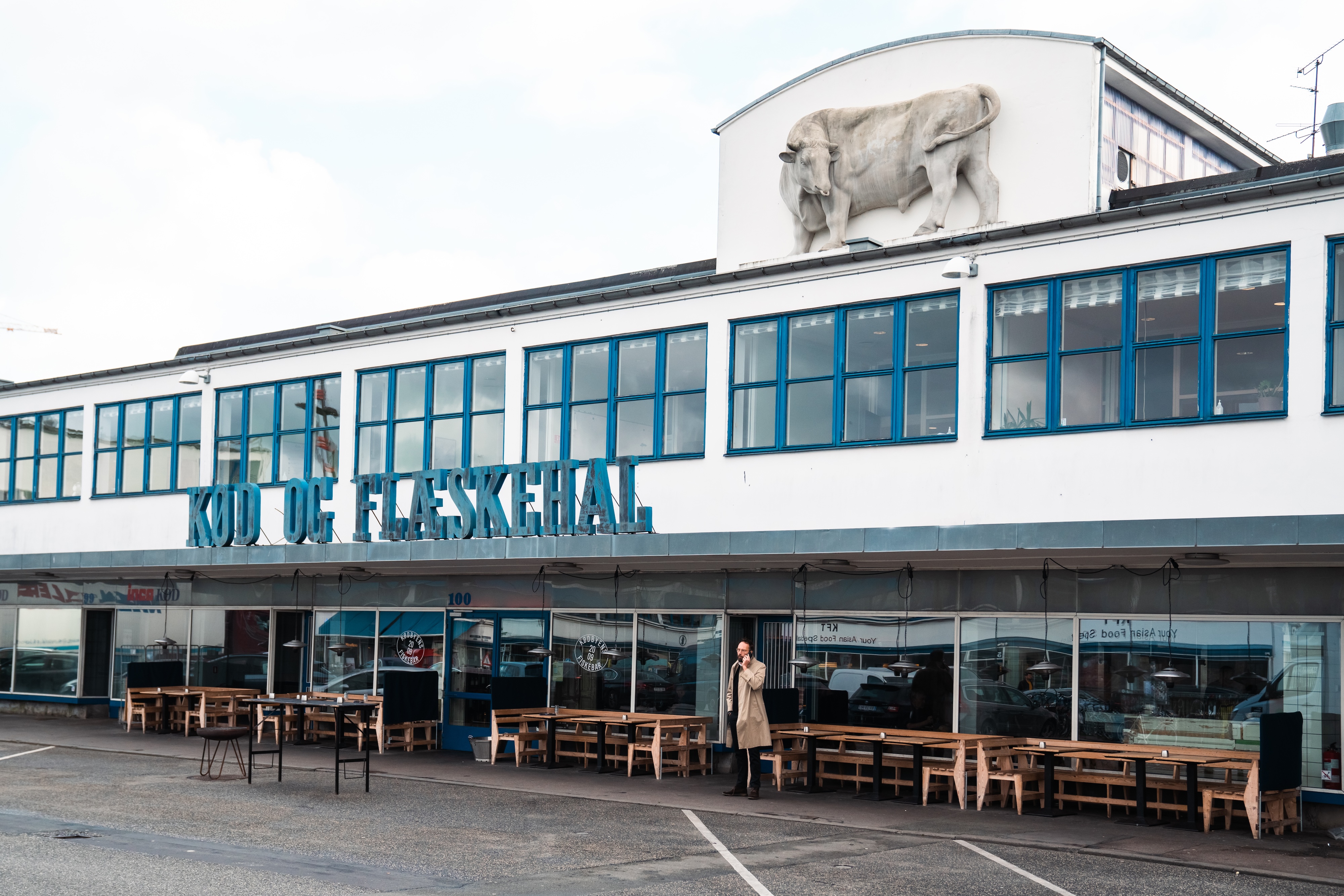 An old butcher's building in the meat packing district