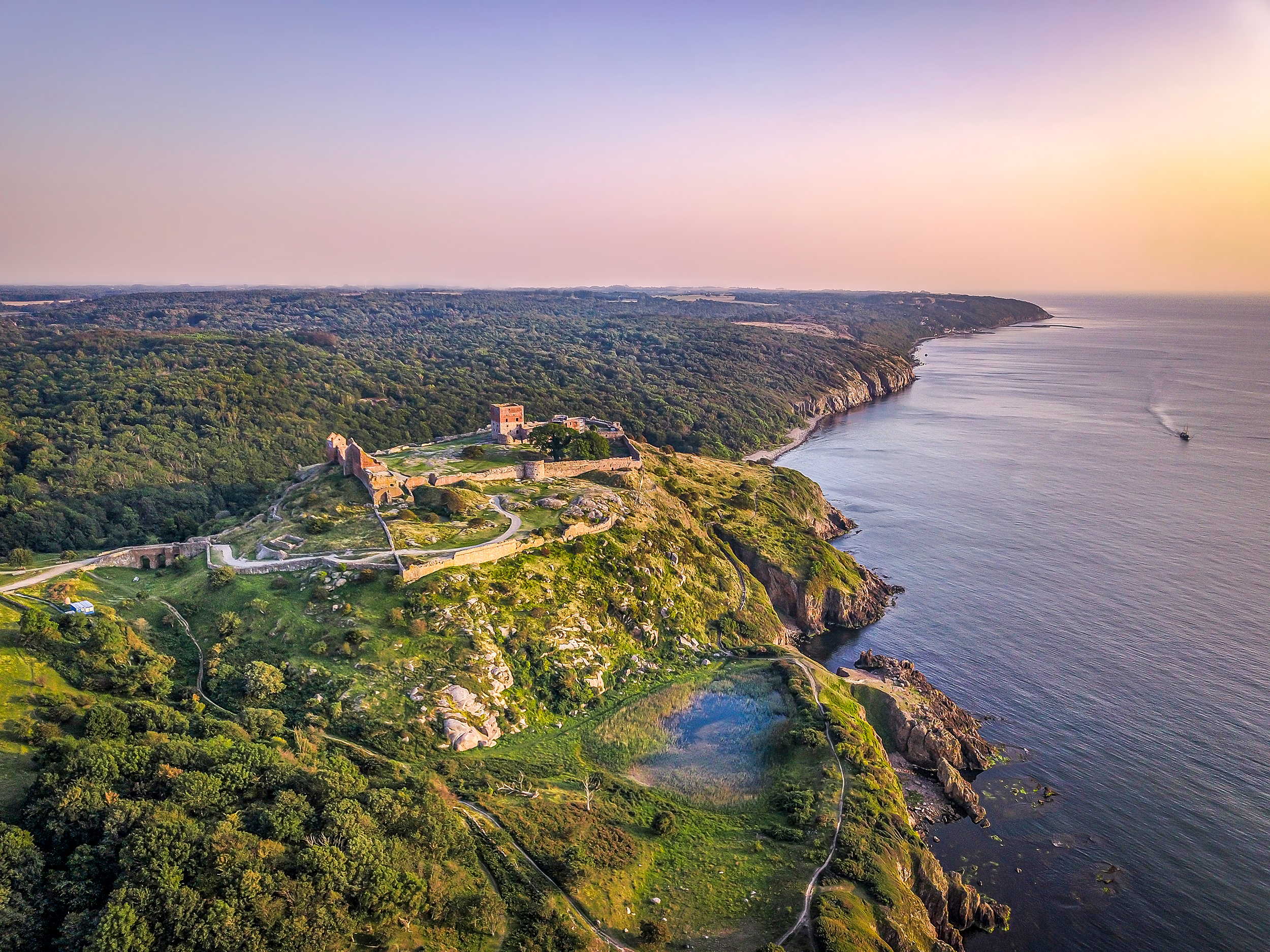 Hammershus auf Bornholm