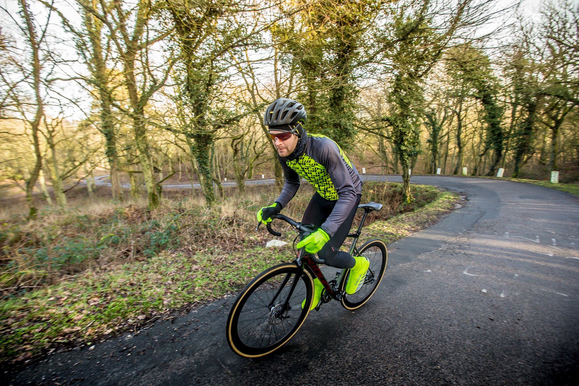Radfahrer auf Bornholm