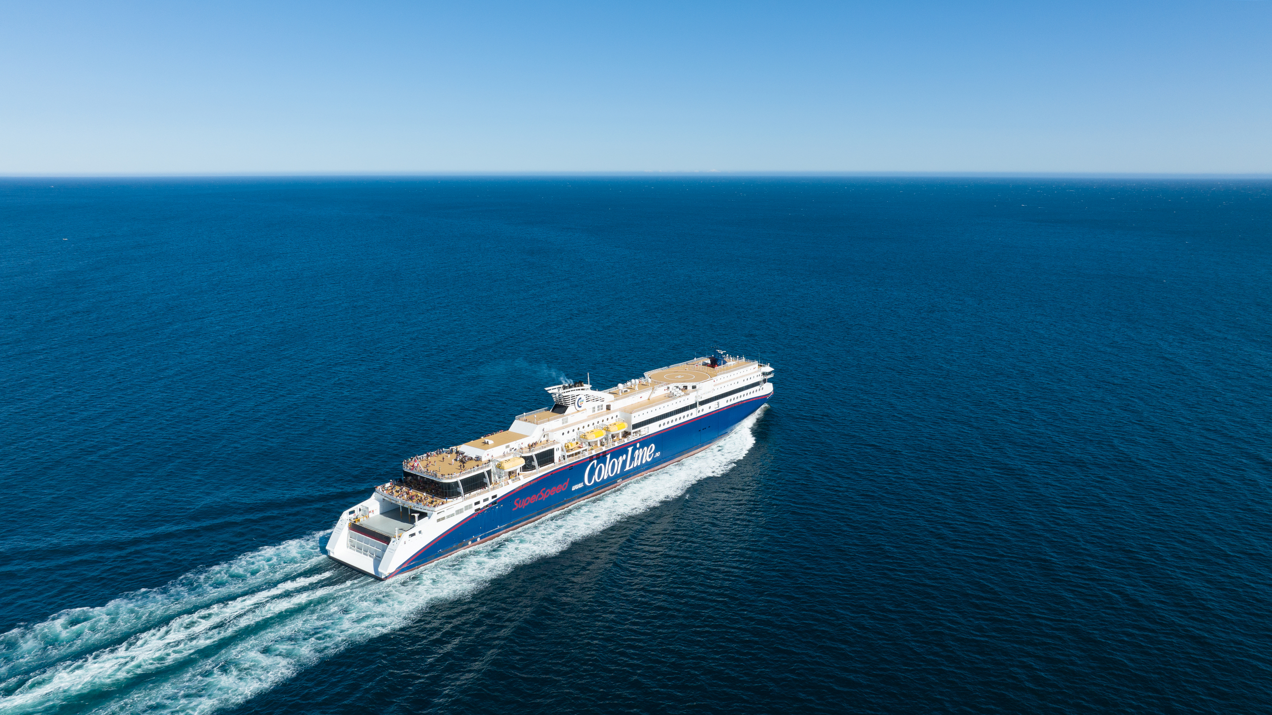 Color Line fergen seiler mellom Norge og Danmark