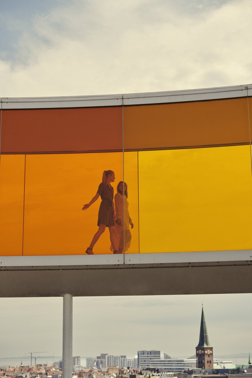 Your rainbow panorama, Olafur Eliasson, 2006 - 2011, ARoS Aarhus Art Museum