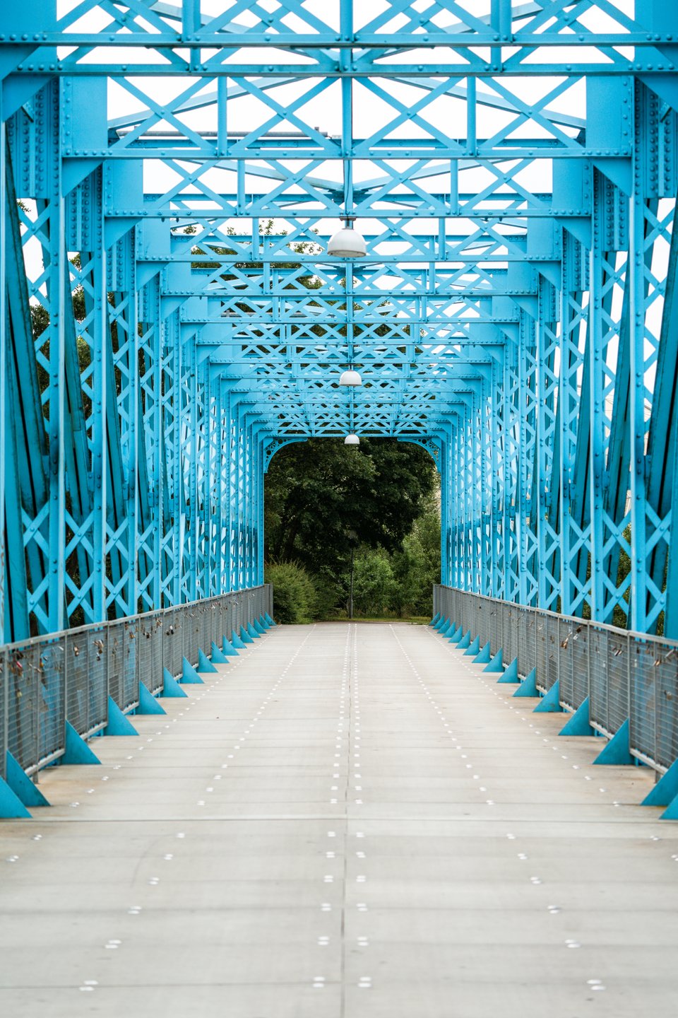 The Blue Bridge in Gudenå