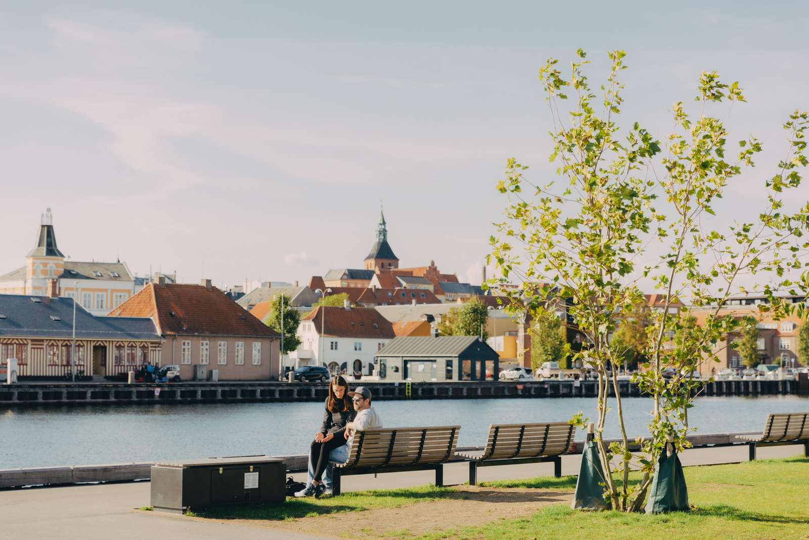 Svendborg harbour and marina 