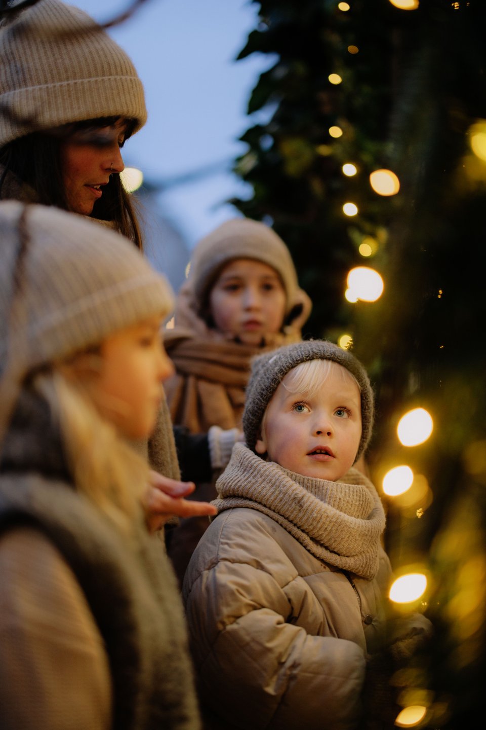 Christmas shopping at Værnedamsvej, Copenhagen