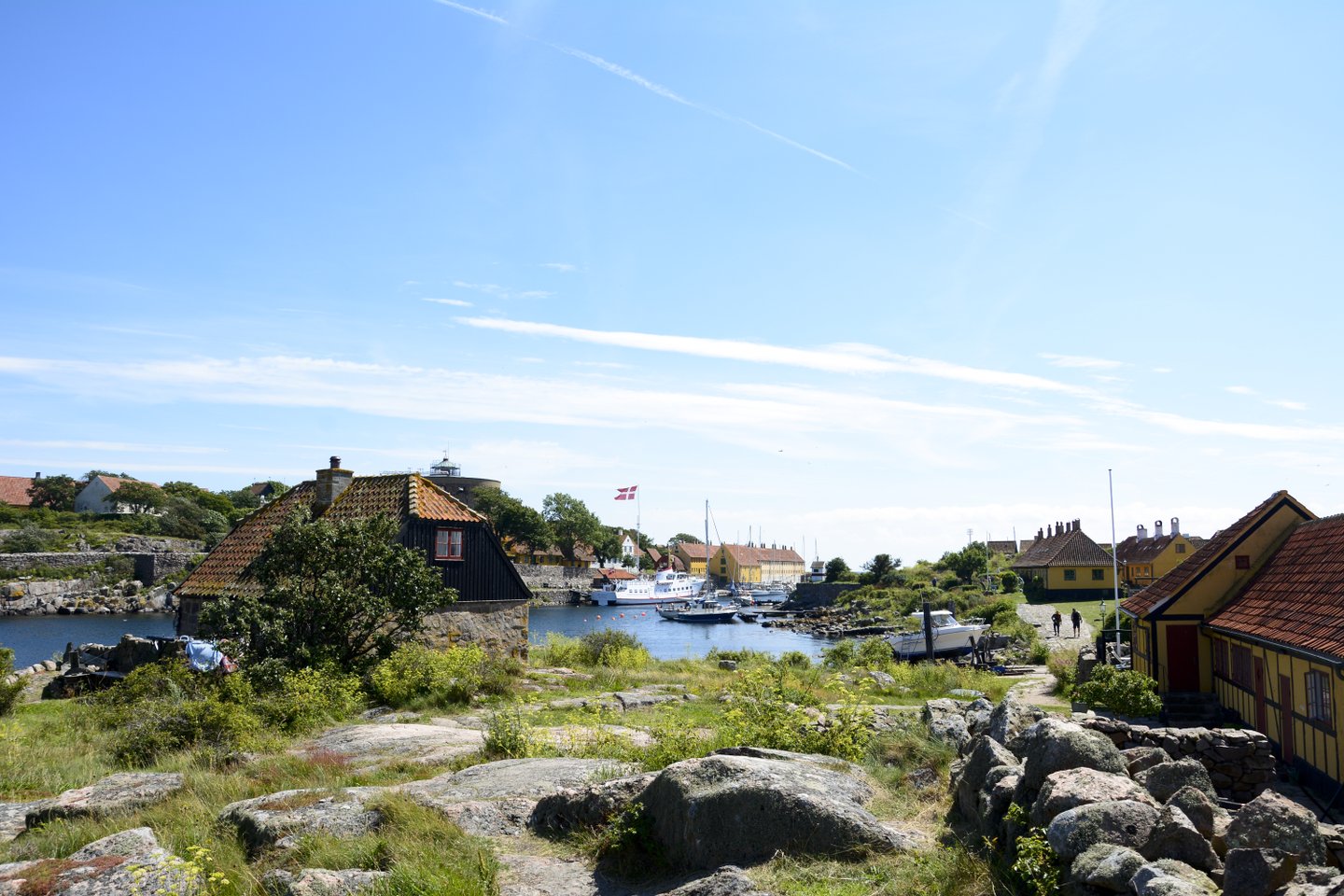 The harbor on Bornholm