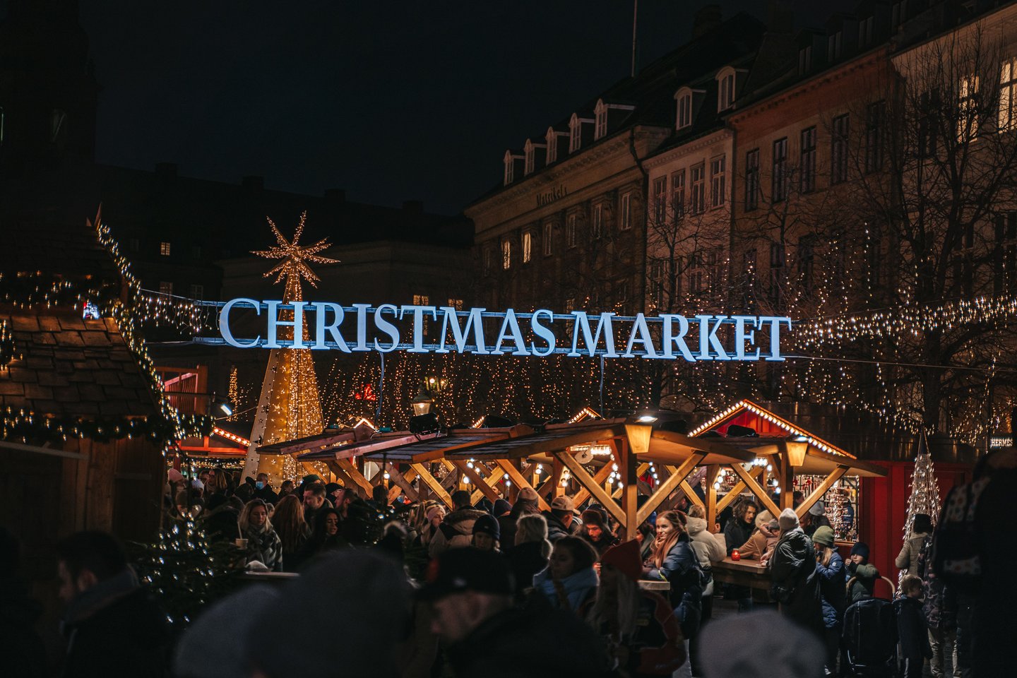 Weihnachtsmarkt in Kopenhagen