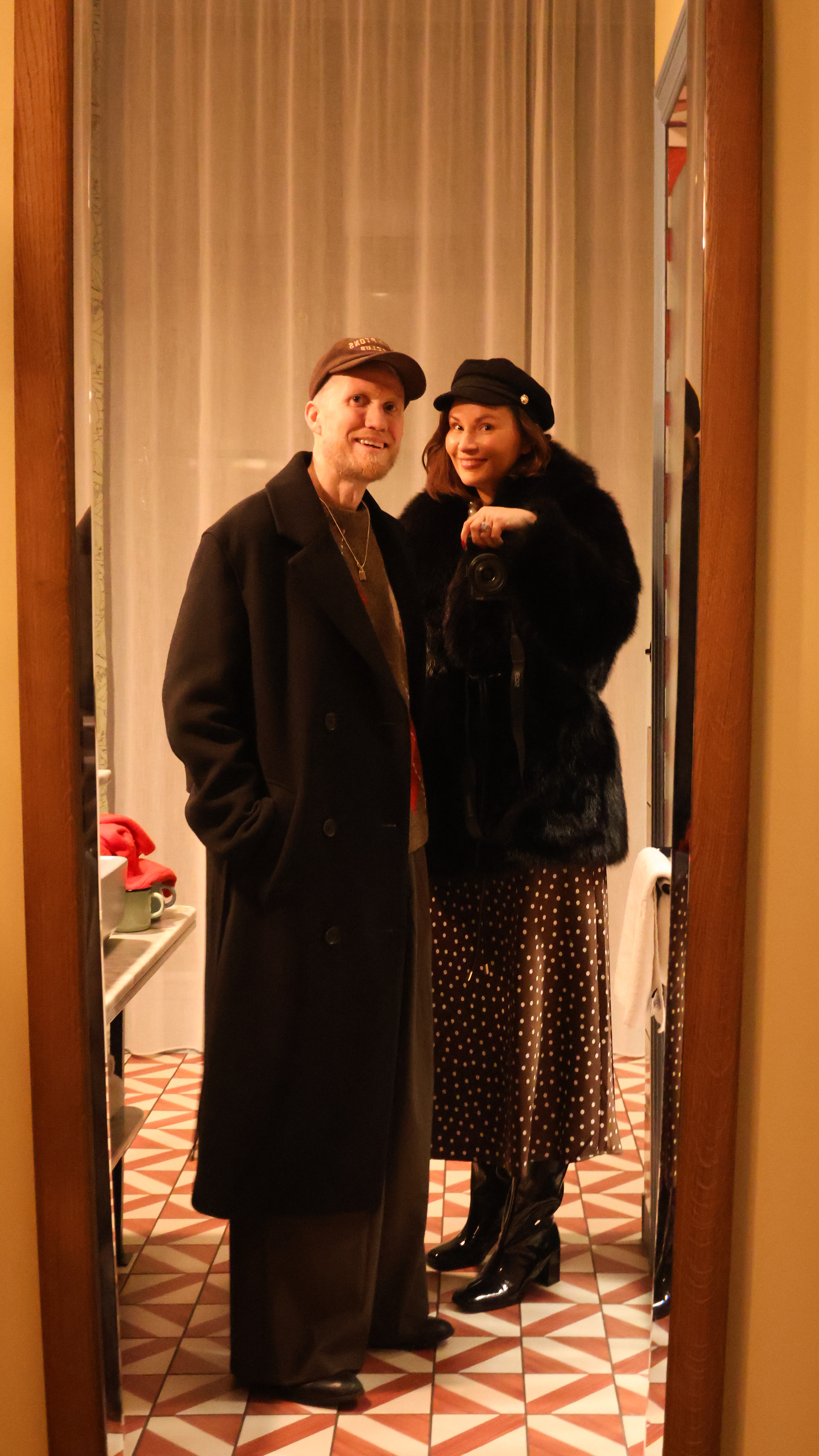 Selfie på kjærestetur i København