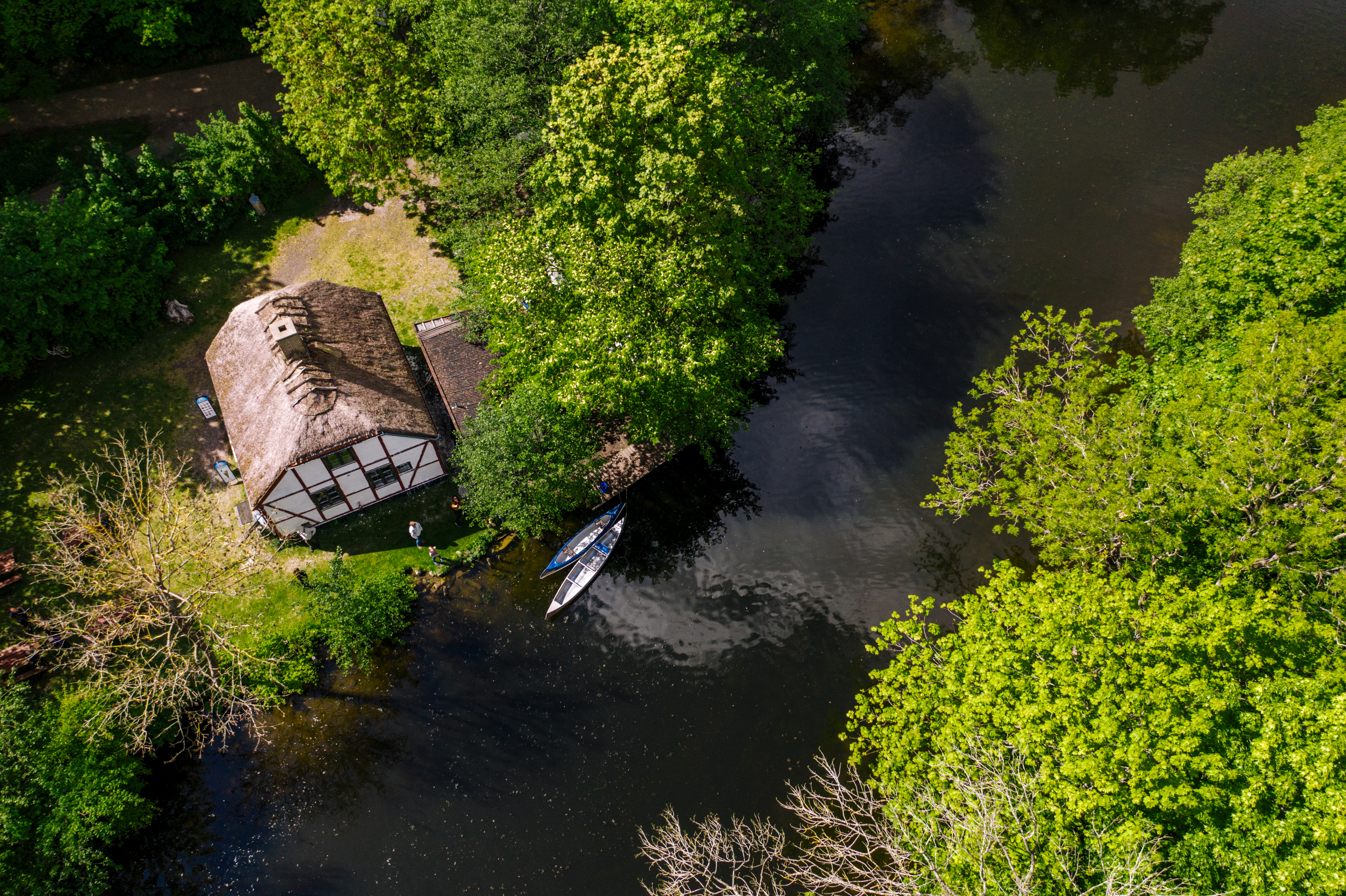 Slusehuset im Süden Seeland