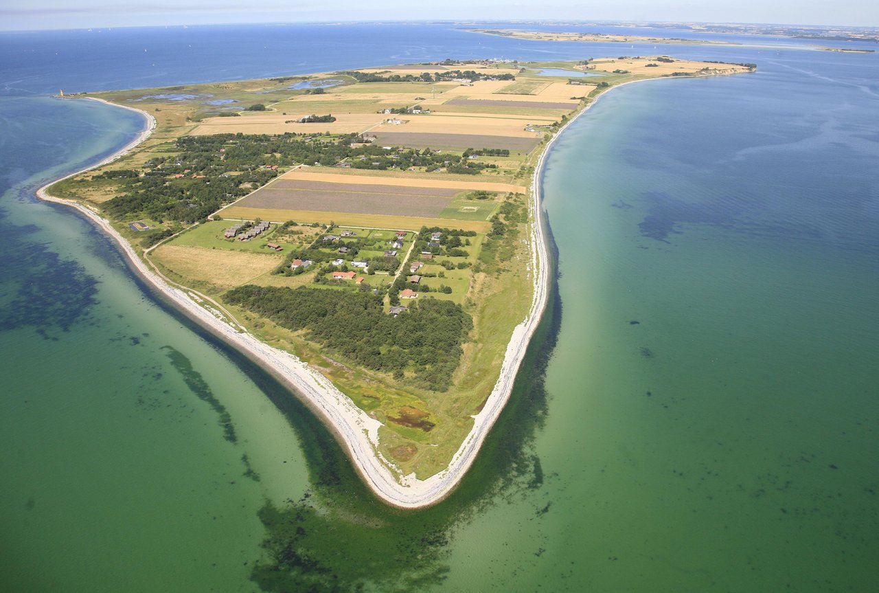 Die Insel Omø in Seeland