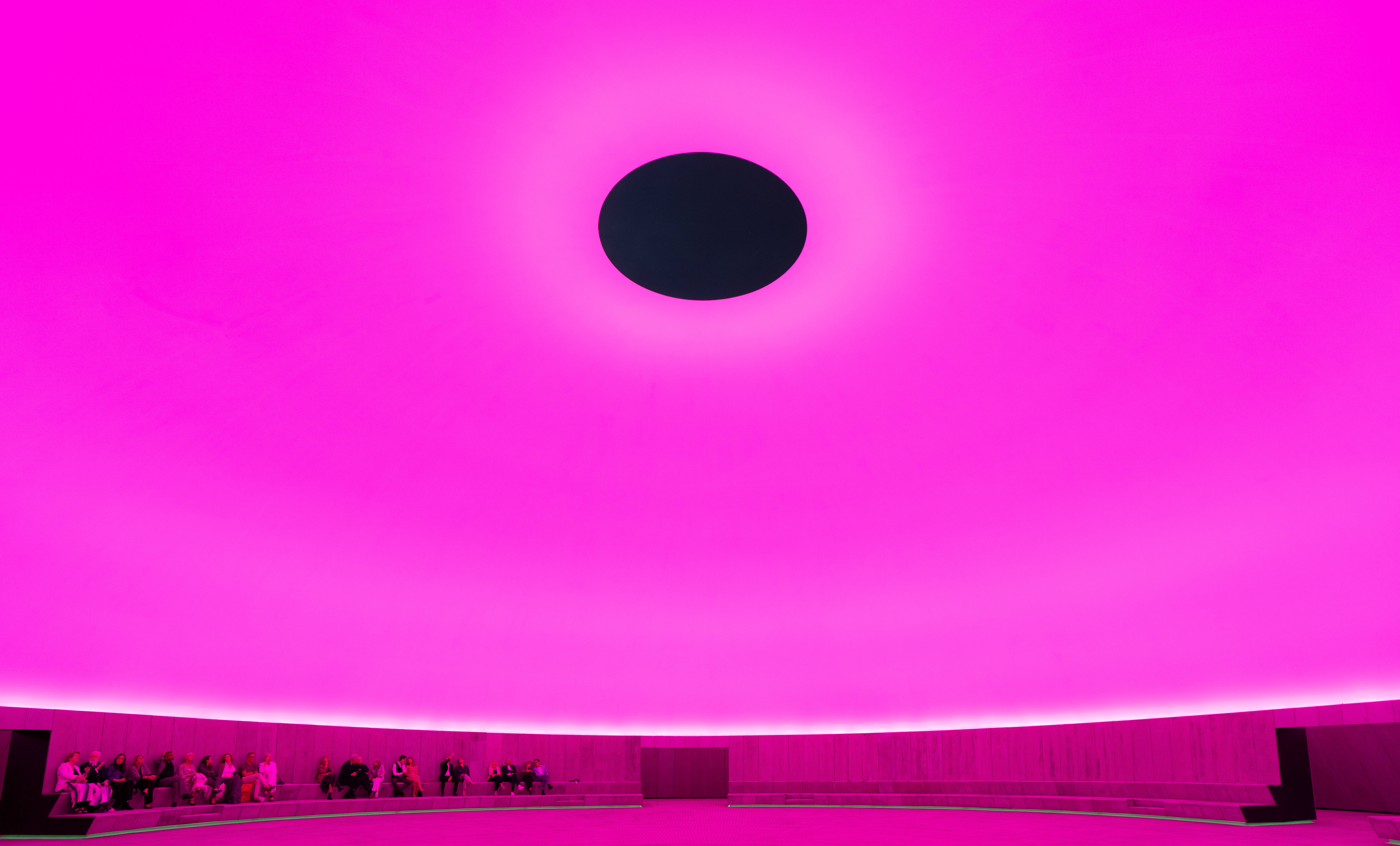 As Seen Below - The Dome, a Skyspace by James Turrell
