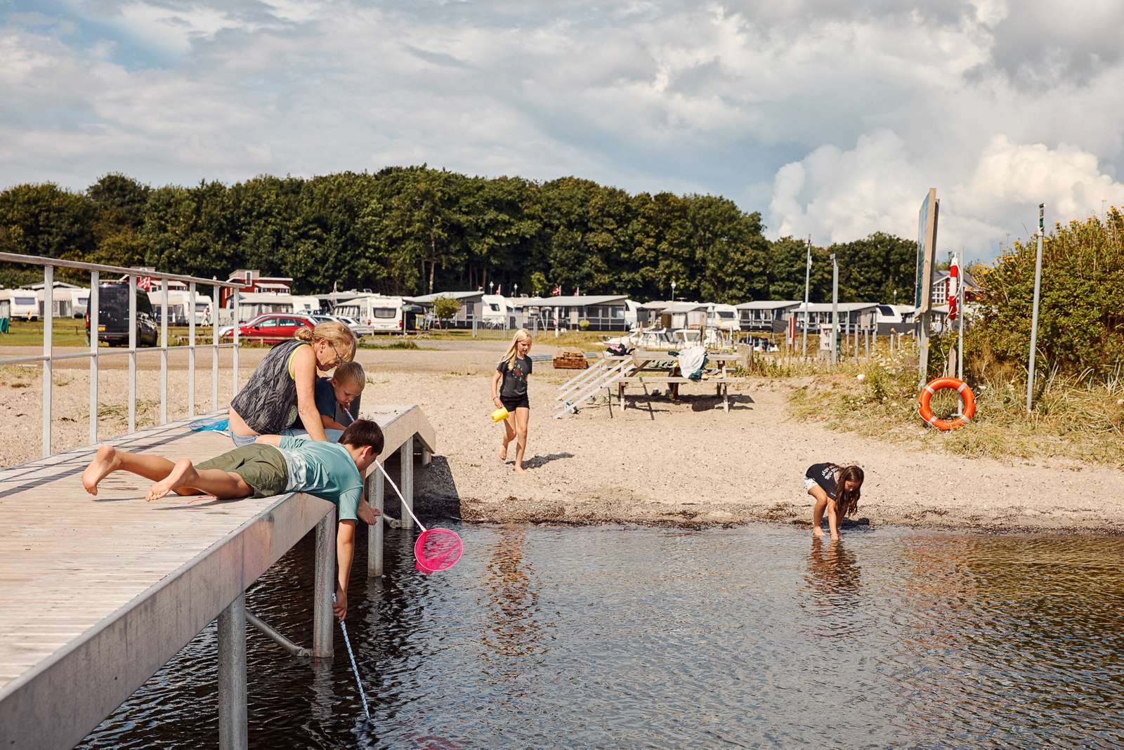 Bredalsvig strand aan het Limfjord