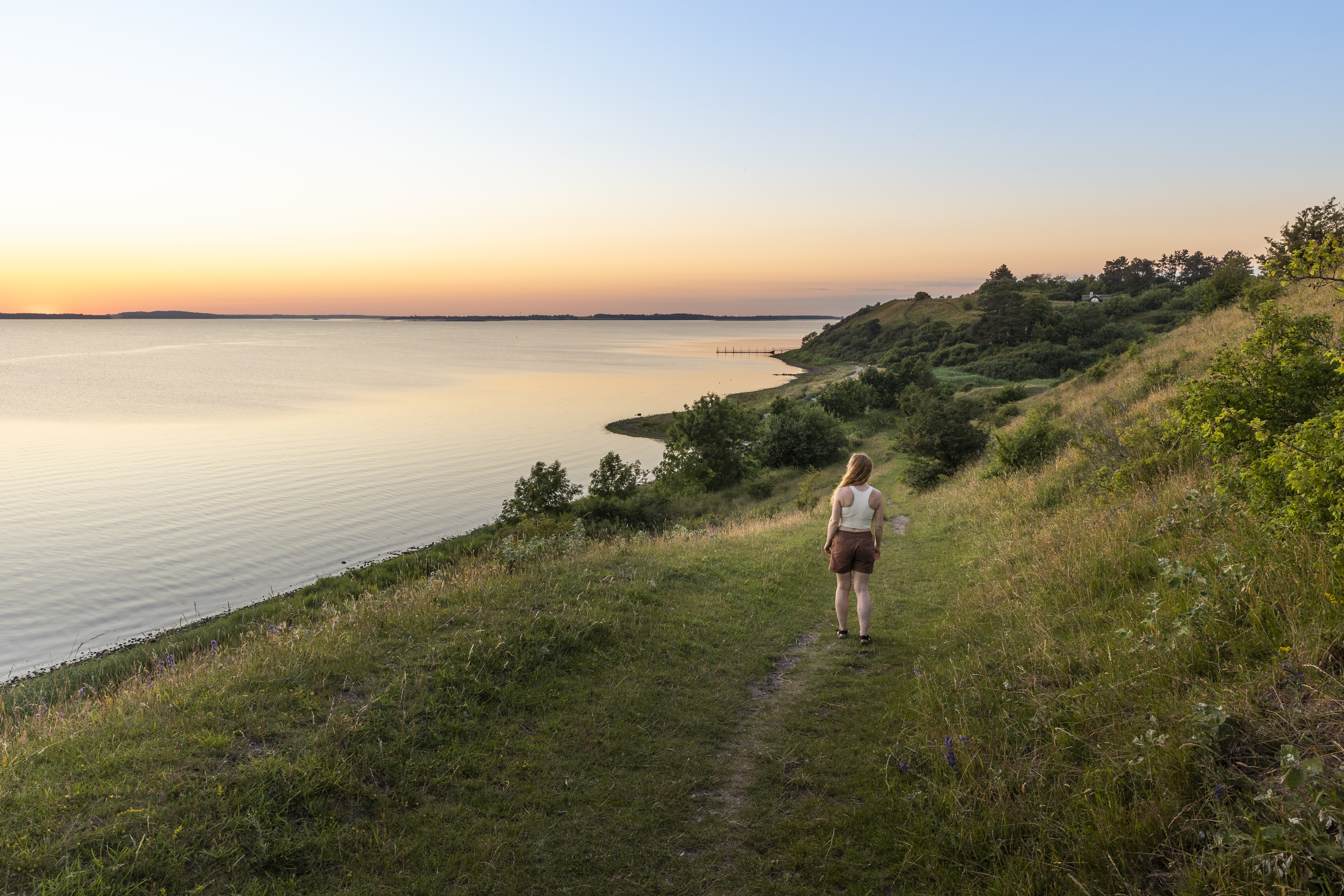 Wanderin im Fjordland