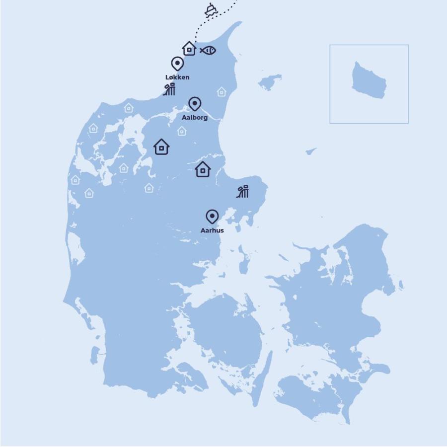 Kart Feriehus NO 2026