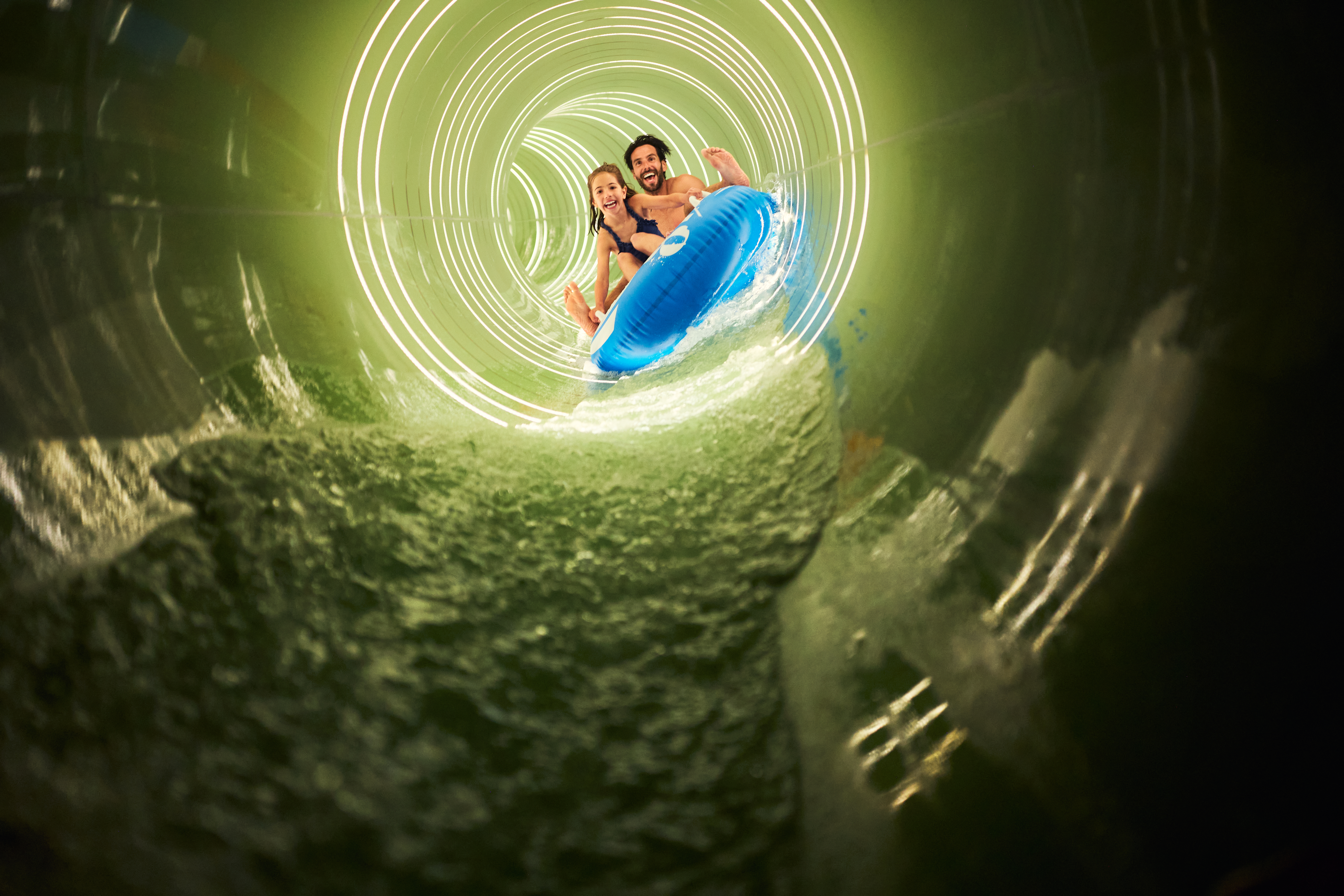 Water slide Center Parcs Nordborg Resort