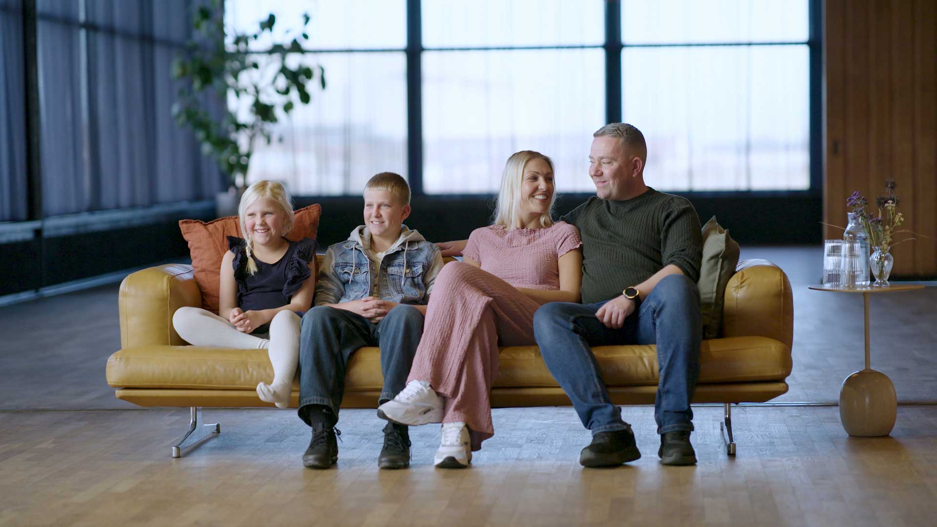Framegrab fra Danmarkskampagne 2026 - familie 