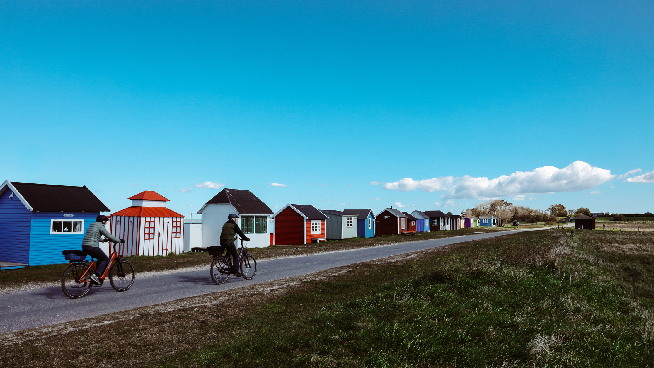 Bicycles and beach houses on Ærø