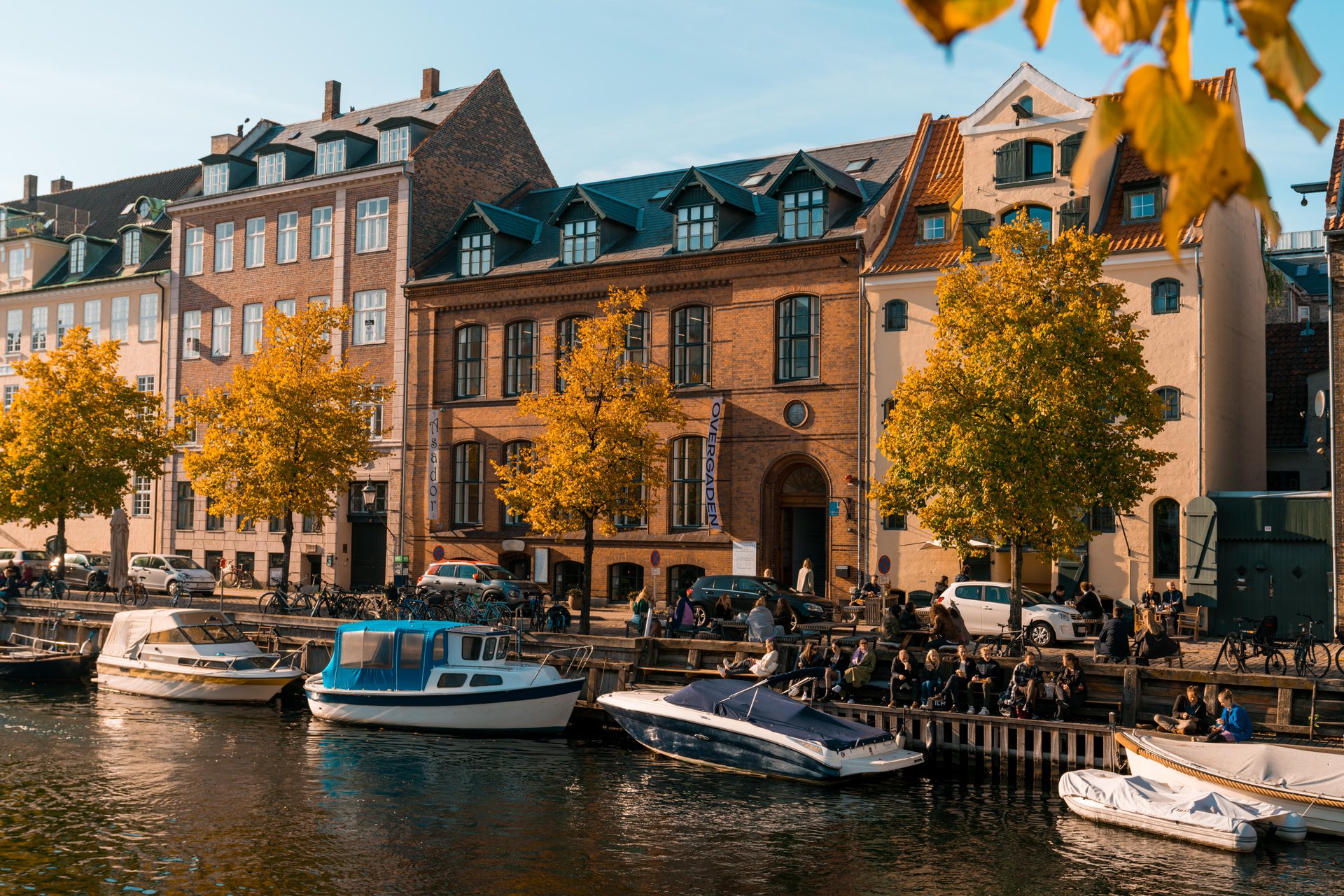 Christianshavns Canal Copenhagen, Autumn