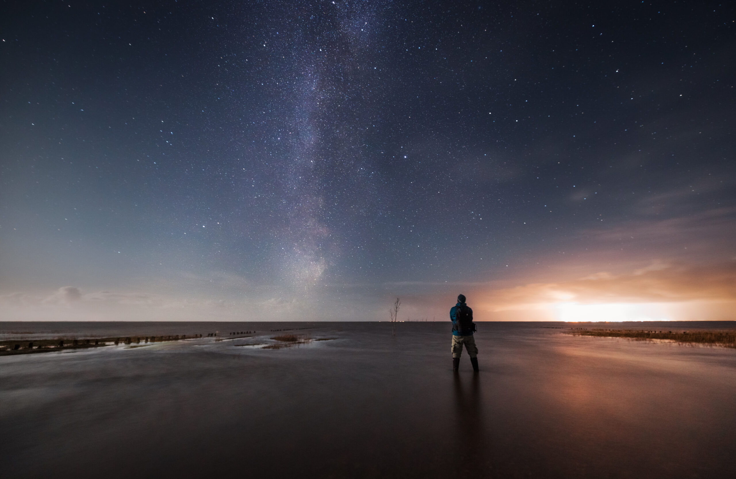 Ein Abend am Strand.