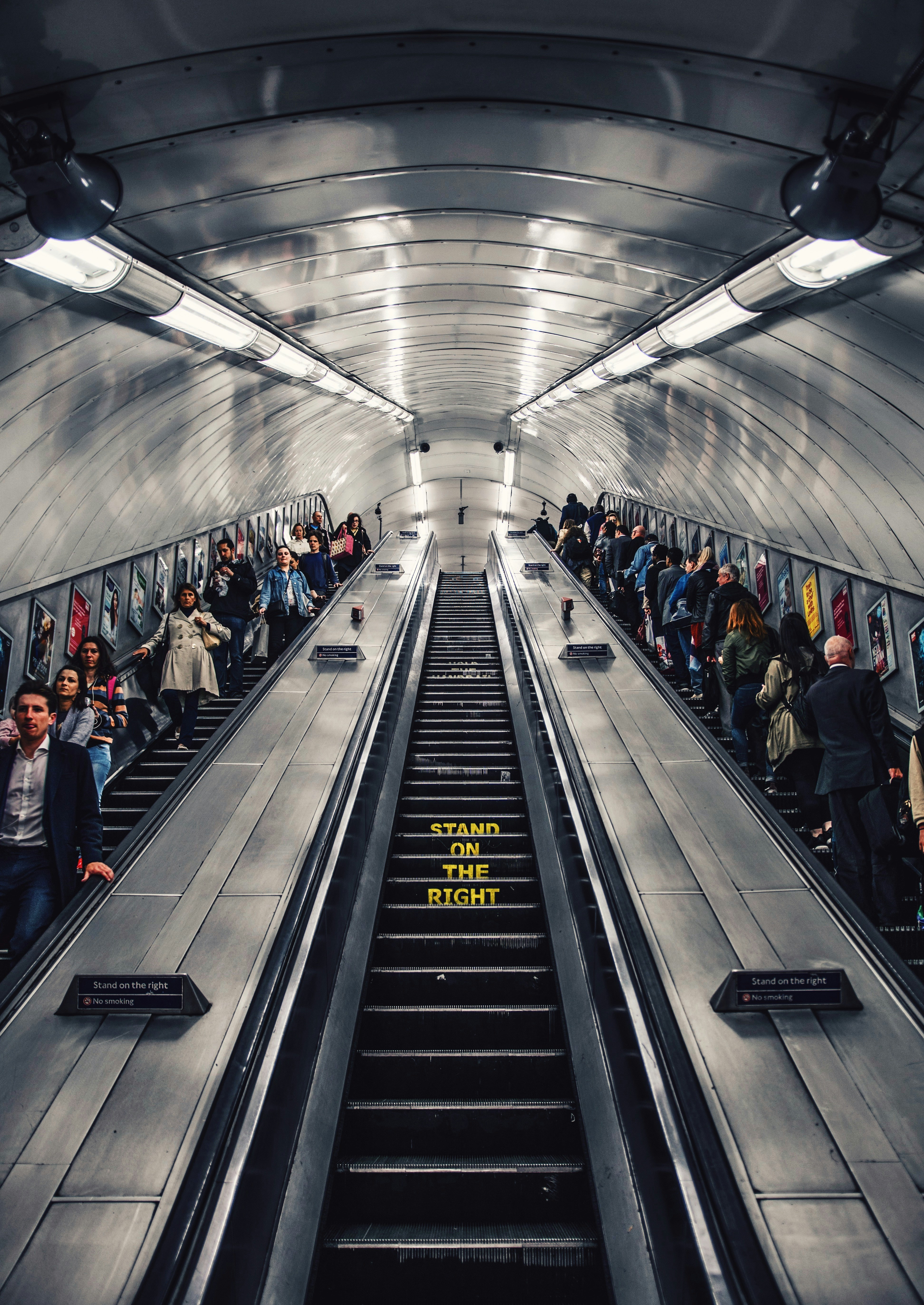 Escalator London Underground