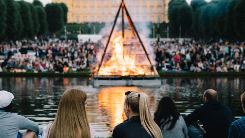 Experience the Sankt Hans bonfire all across Denmark