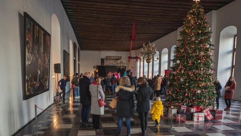 Christmas market at Kronborg Castle