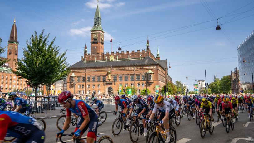 Copenhagen Sprint in front of Copenhagen City Hall
