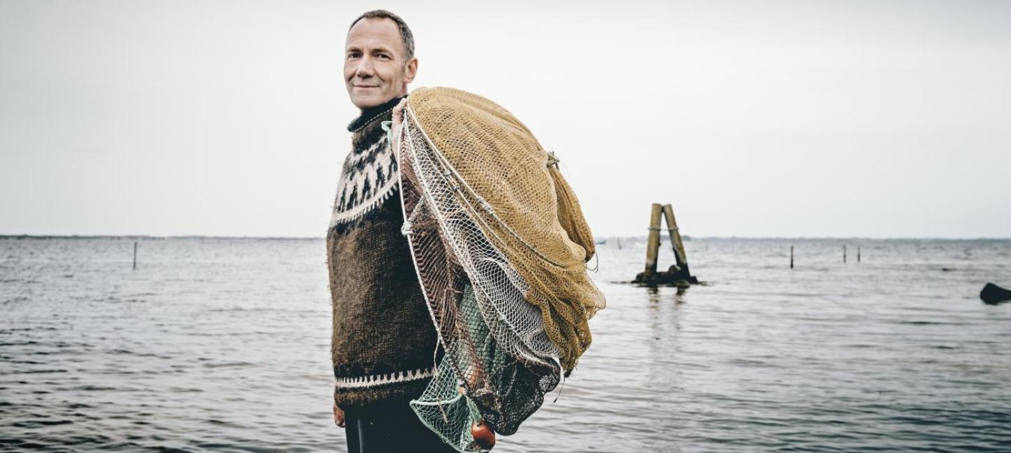 A fisherman in North Denmark