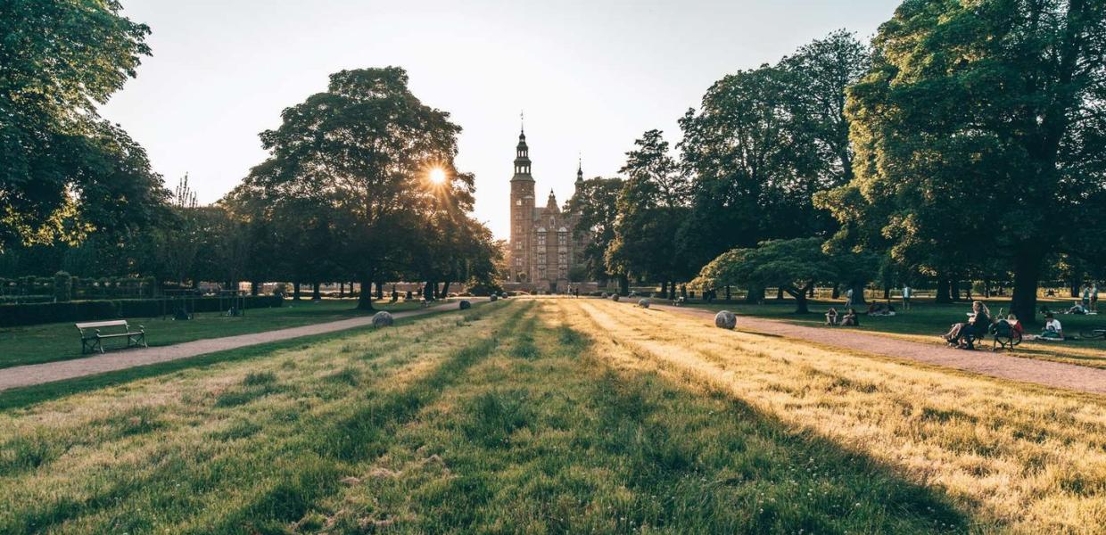 Rosenborg Castle in King's Garden, Copenhagen.