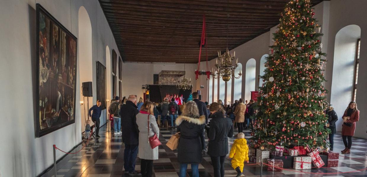 Christmas market at Kronborg Castle