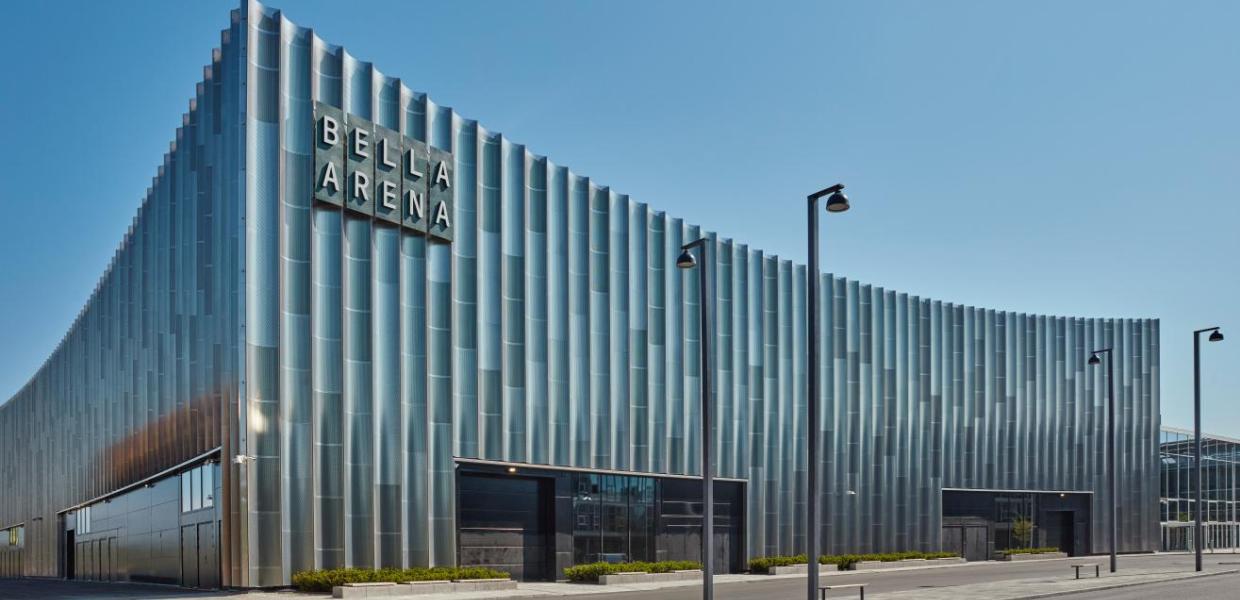 Bella Arena in Copenhagen seen from the front
