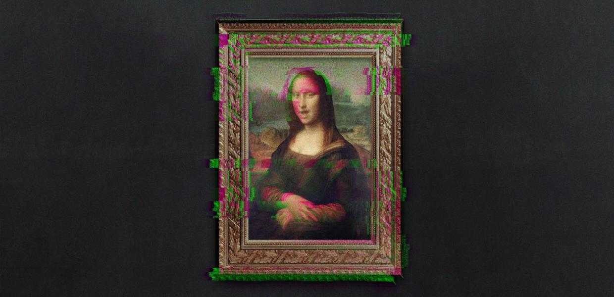 Mona Lisa Glitch 