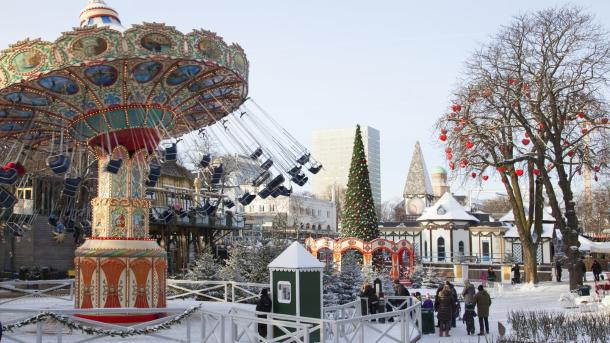 Christmas at Tivoli Gardens, Copenhagen