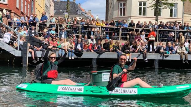 The Green Kayak in Copenhagen