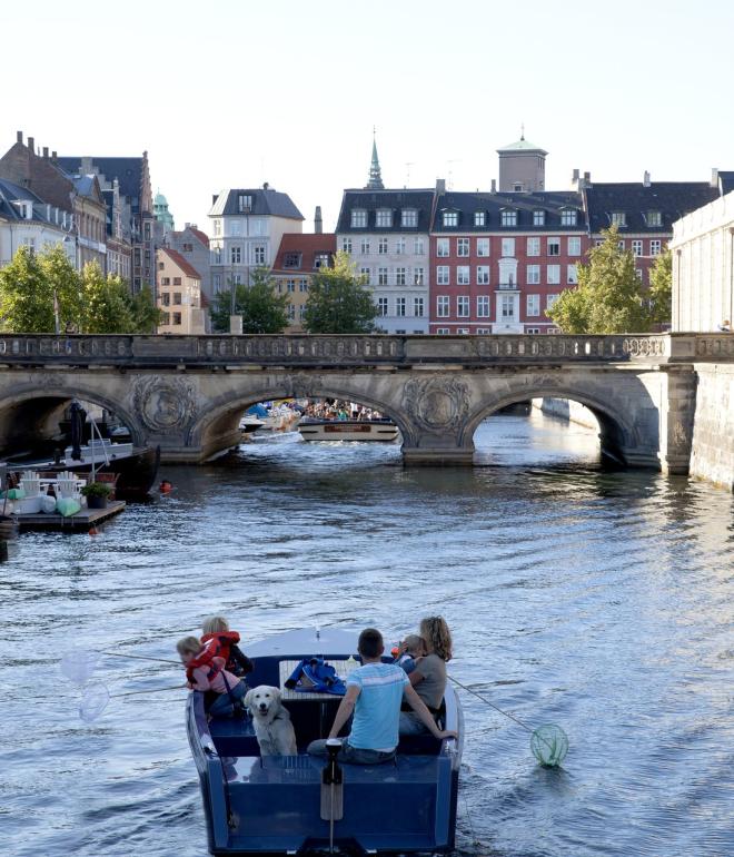 Tour Copenhagen by boat