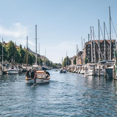 Copenhagen canal sailing