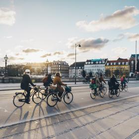 Queen Louise's Bridge Copenhagen Biking
