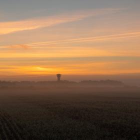 Marsk tower at sunset