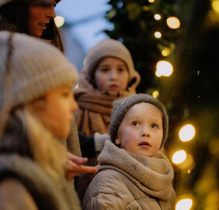 Christmas shopping at Værnedamsvej, Copenhagen